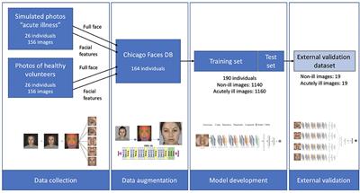 Deep Learning for Identification of Acute Illness and Facial Cues of Illness